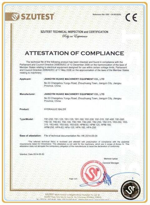 Υδραυλική πρέσα Τύπου μετάλλων Y81series 160tons