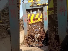 υδραυλική βαρέων καθηκόντων κουρά ατσάλινων σκελετών της Κίνας, τέμνουσα μηχανή παλιοσίδερου